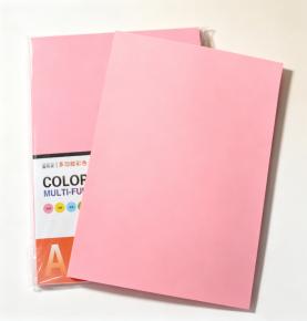 A4 70gsm Light Pink Copy Paper, 500 Sheets/Pack