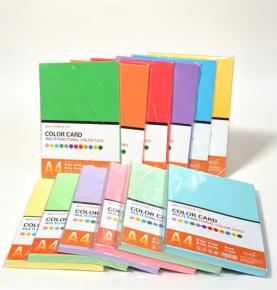 A4 70gsm 10‑Assorted‑Color Copy Paper, 500 Sheets/Pack