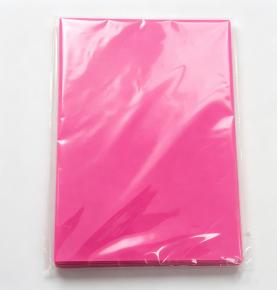 A4 180gsm Fluorescent Pink Self‑Adhesive Sticker Paper, 50 Sheets/Pack