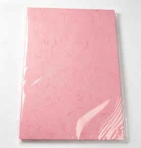Multi‑Size 180gsm Light Pink Flat Skin Grain Binding Cover Paper