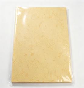Multi‑Size 180gsm Light Yellow Flat Skin Grain Binding Cover Paper