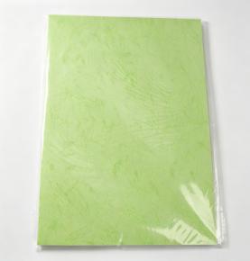 Multi‑Size 180gsm Light Green Flat Skin Grain Binding Cover Paper