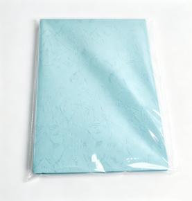 Multi‑Size 180gsm Light Blue Flat Skin Grain Binding Cover Paper