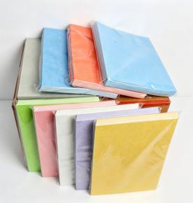 Multi‑Size 180gsm Mixed‑Color Bamboo Leaf Grain Binding Cover Paper